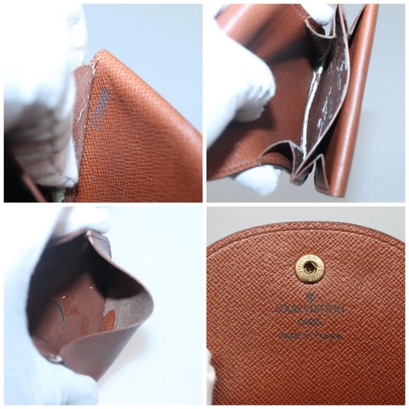 LOUIS VUITTON Monogram Porte Monnaie Guze Coin Purse - Picture 15 of 16